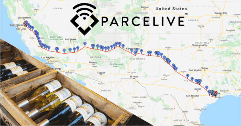 ParceLive case study High Value Wine Shipment Tracking