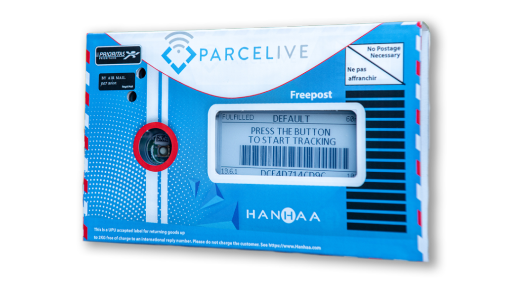 ParceLive shipping GPS tracking device